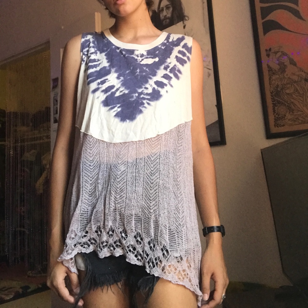 Free people tie dye tank